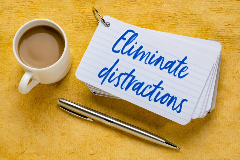 Isolate Distractions Eliminate Distractions: Proven Strategies for Staying Focused and ...